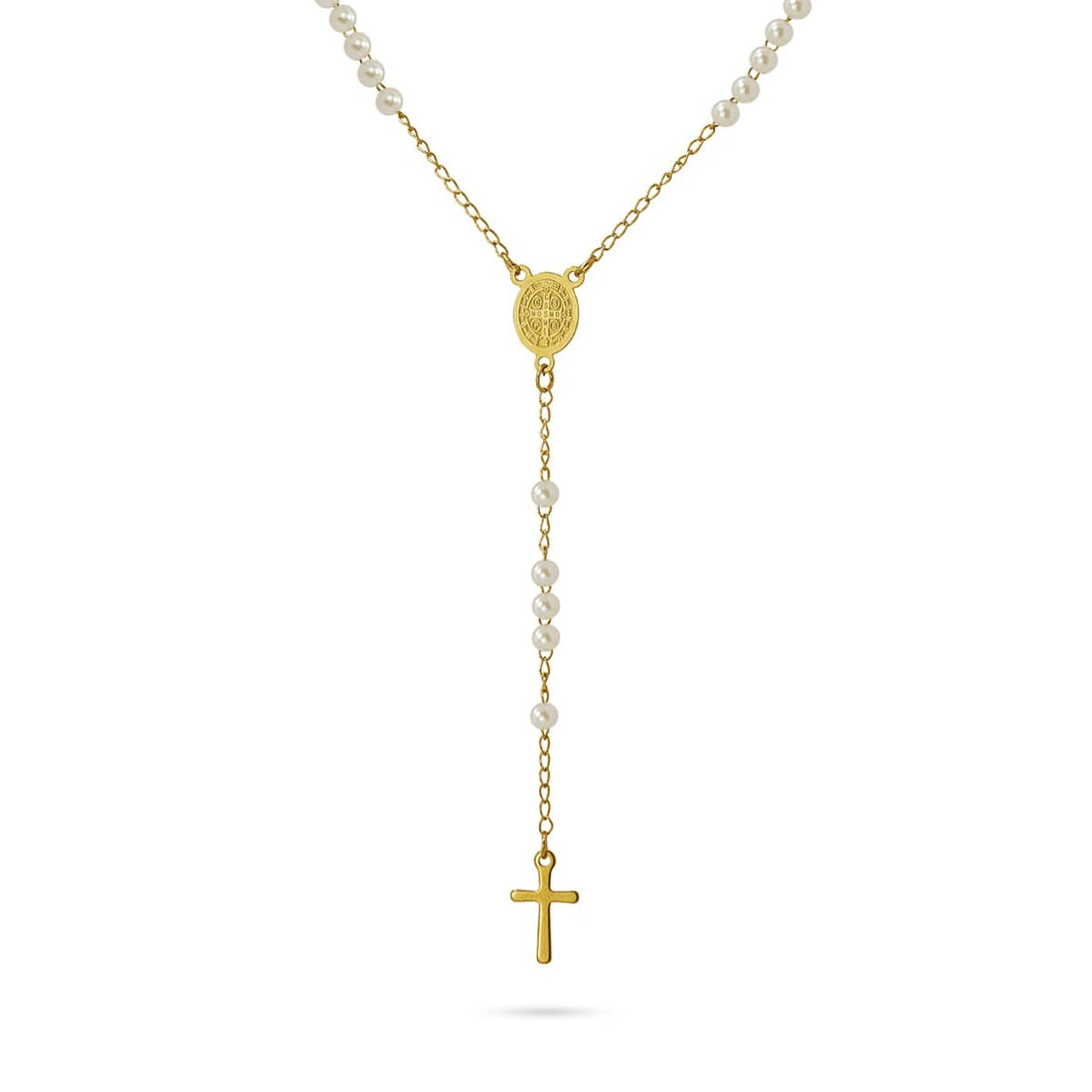 Collar Rosario Dorado Anartxy