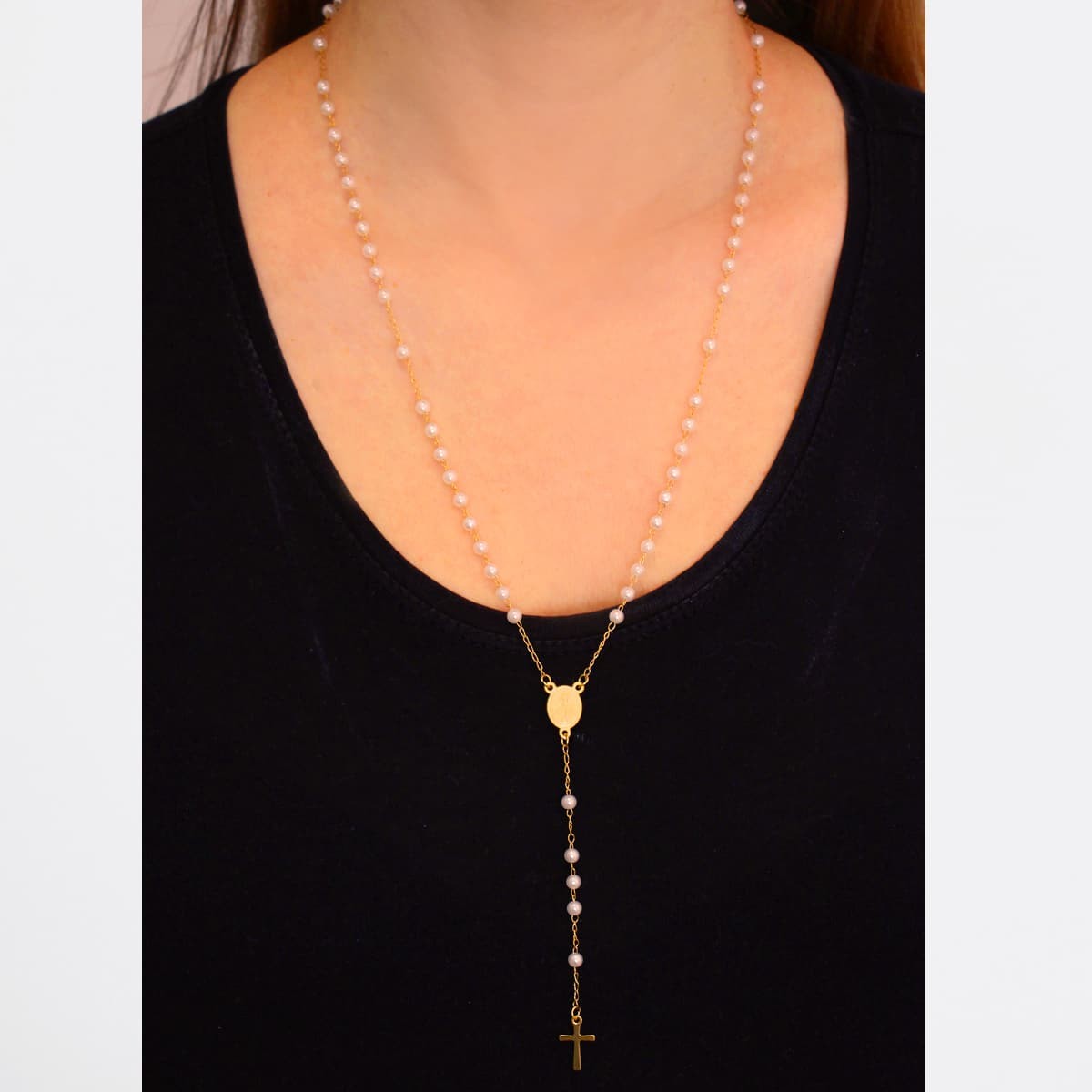 Collar rosario BCO523 anartxy