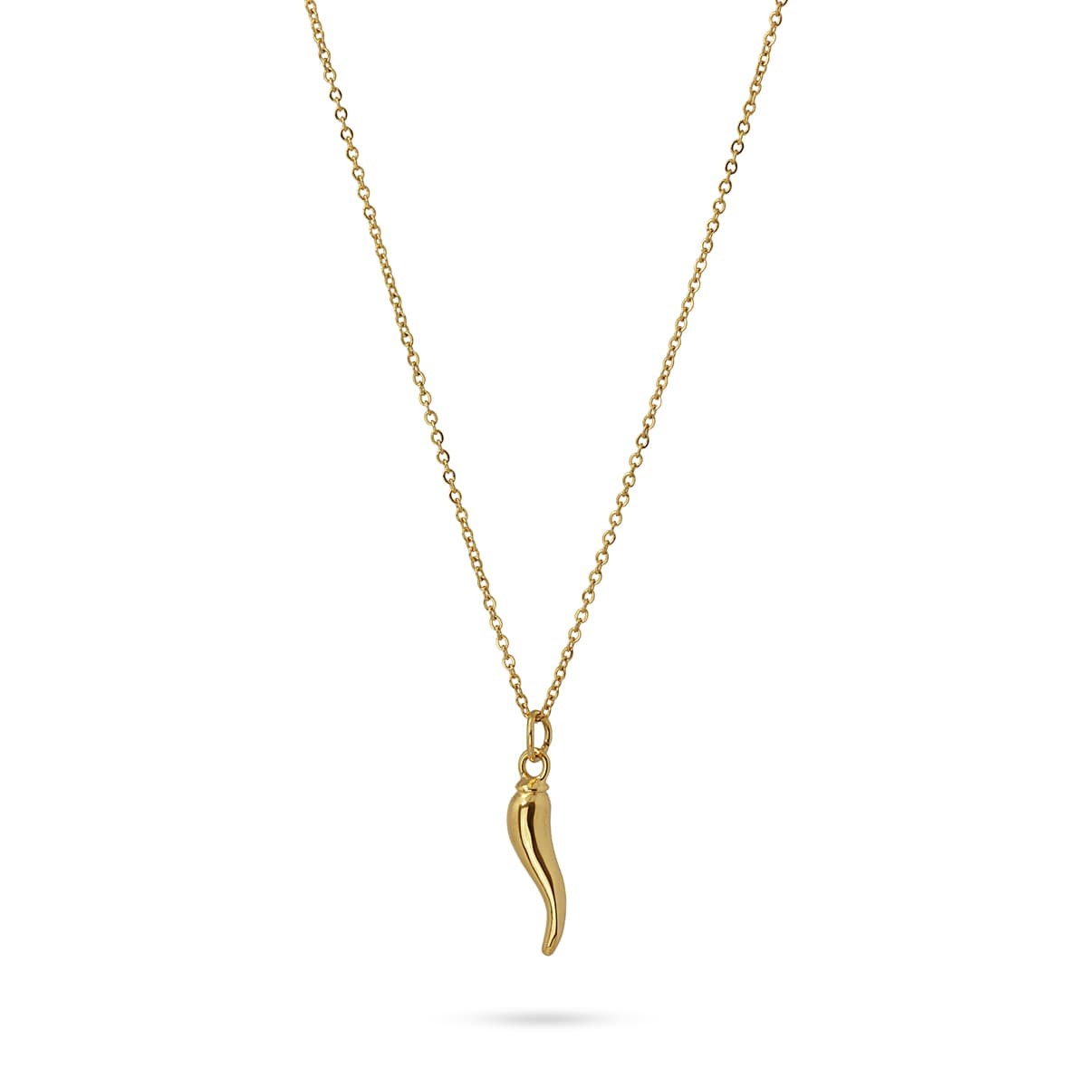 collar acero colgante chili anartxy oro