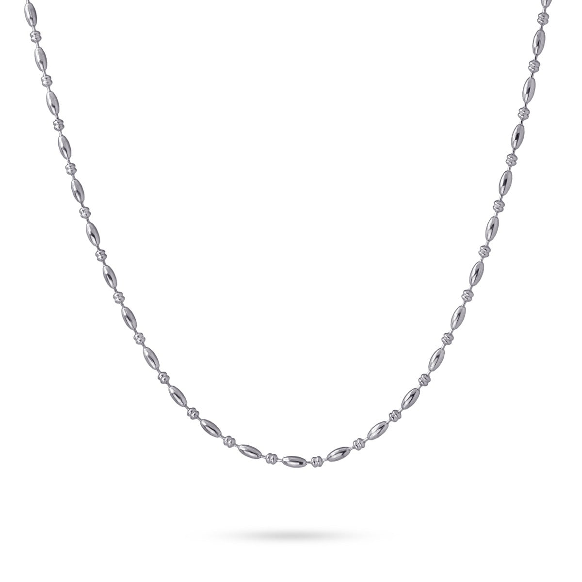 Collar Marcela Plateado Anartxy