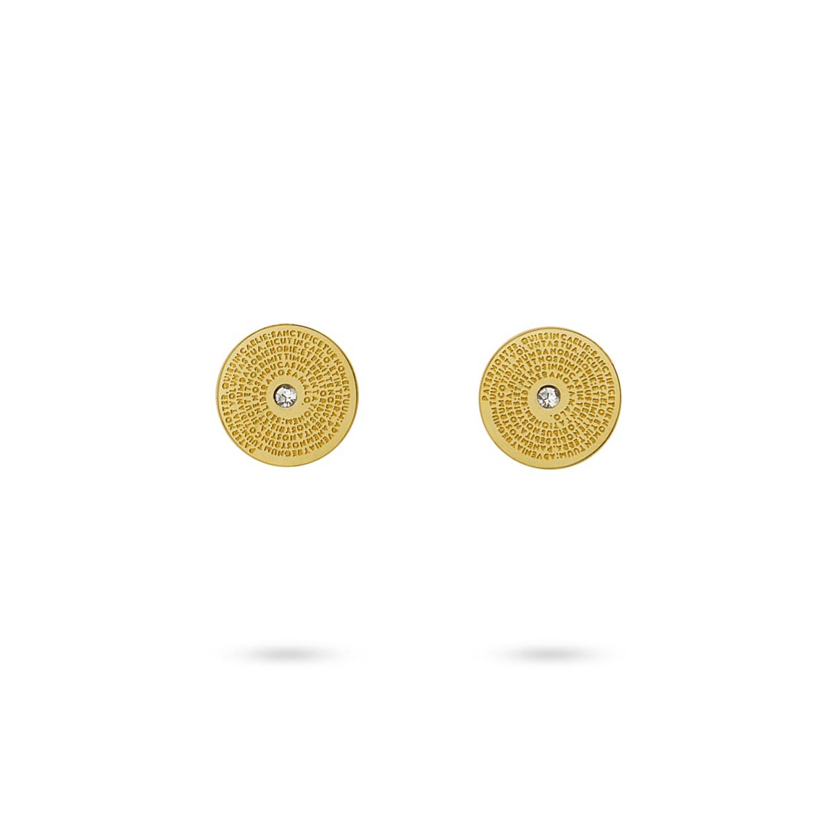 Pendientes Versículo Dorado Anartxy