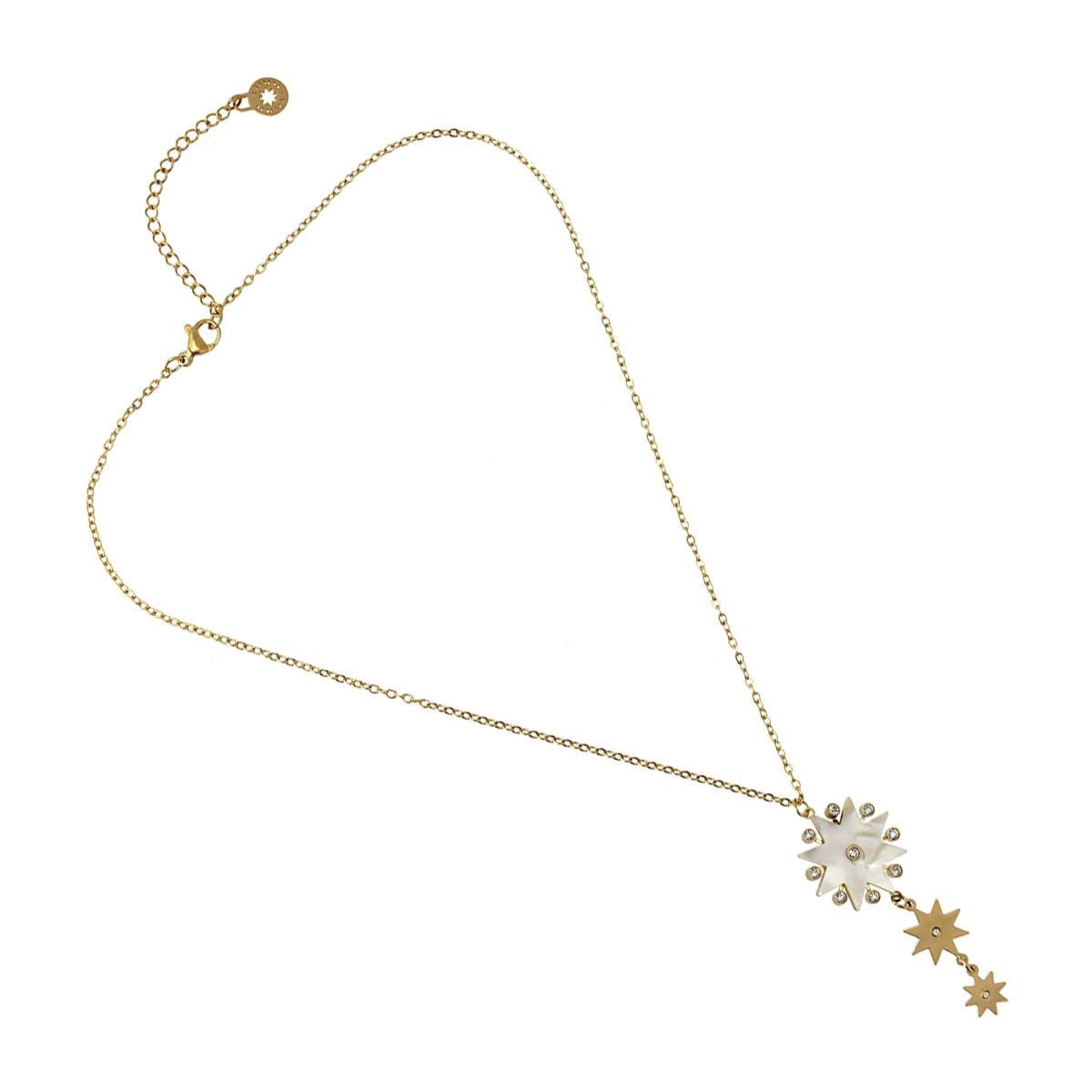 Collar estrella cadena fina