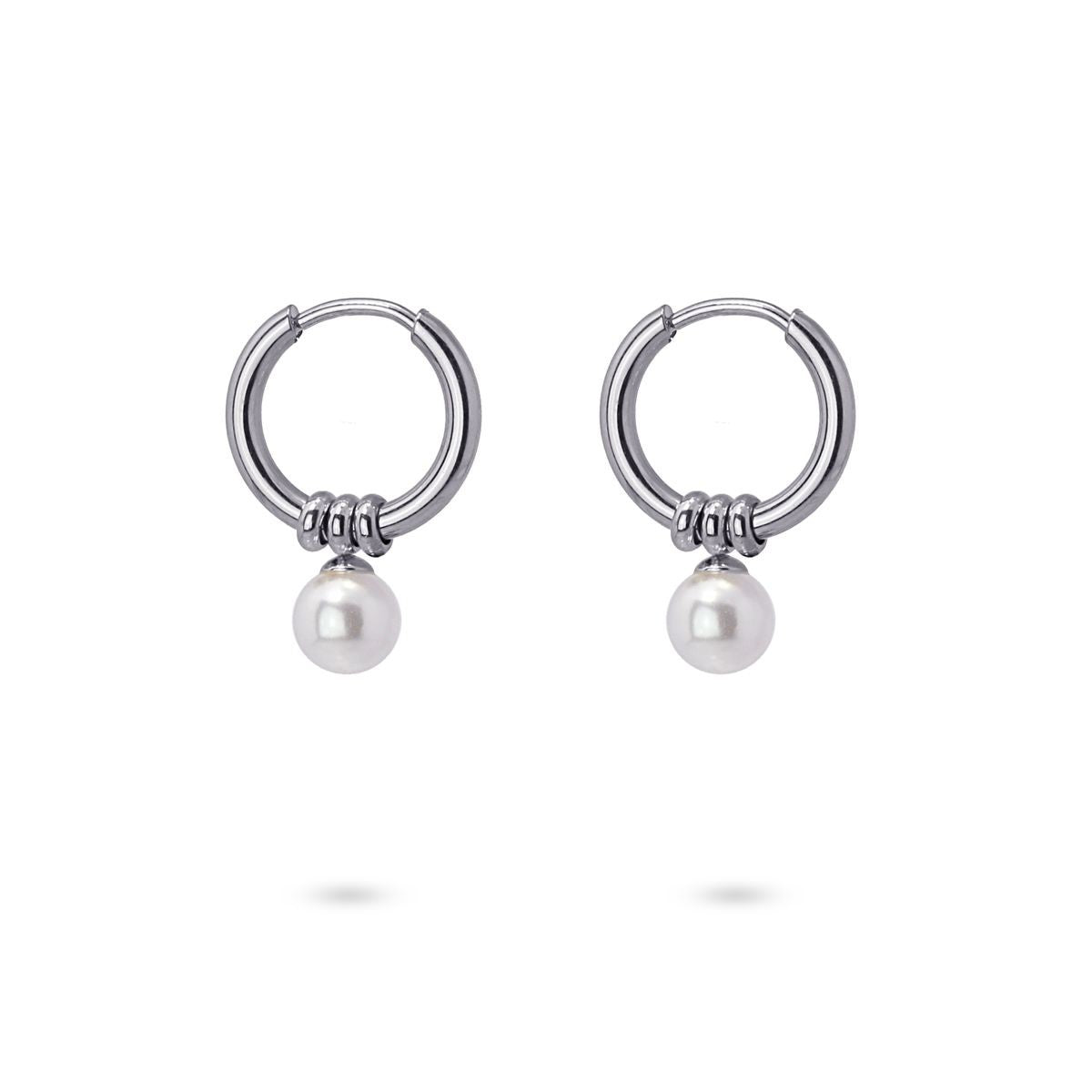 Aros perla CPE319 acero