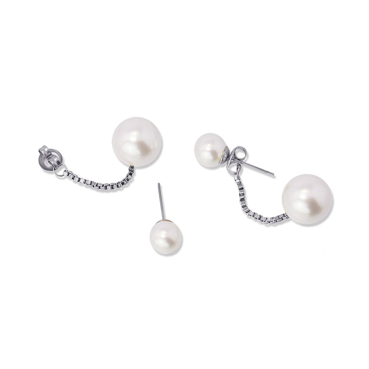 Pendientes Vilma Plateado Anartxy