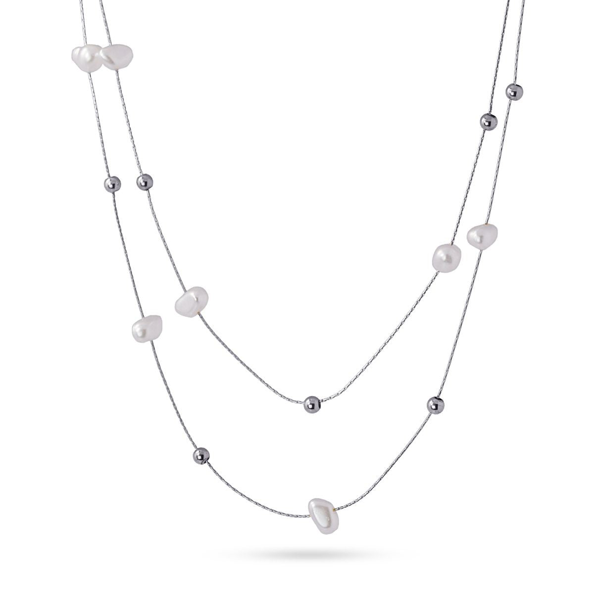 Collar perla BCO594 acero