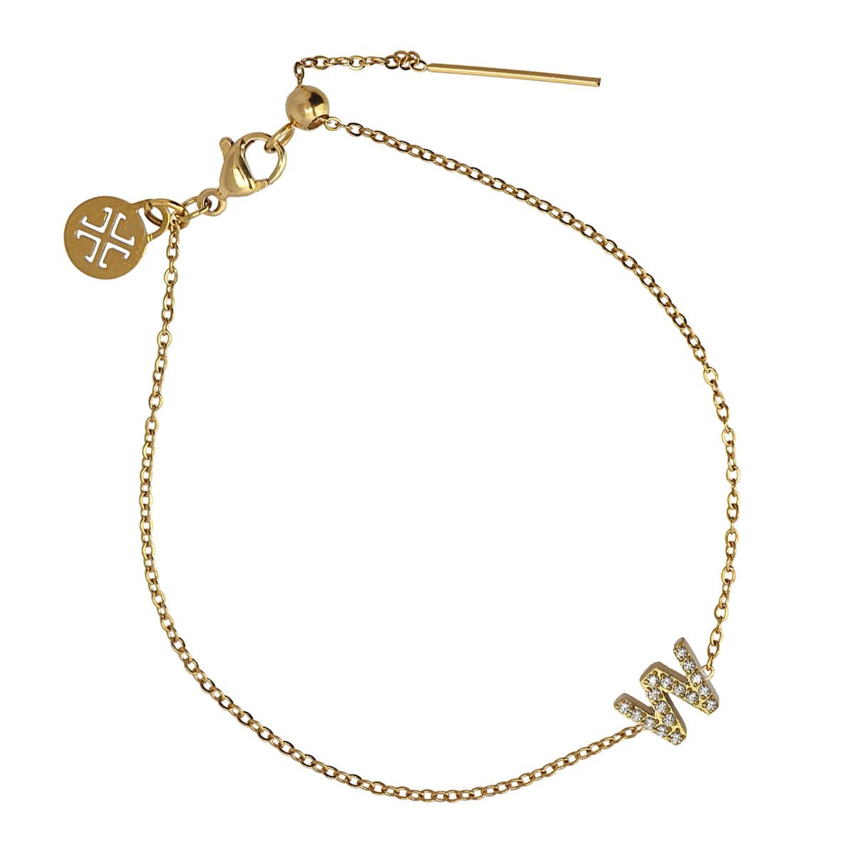 Pulsera Letra Dorado W Anartxy