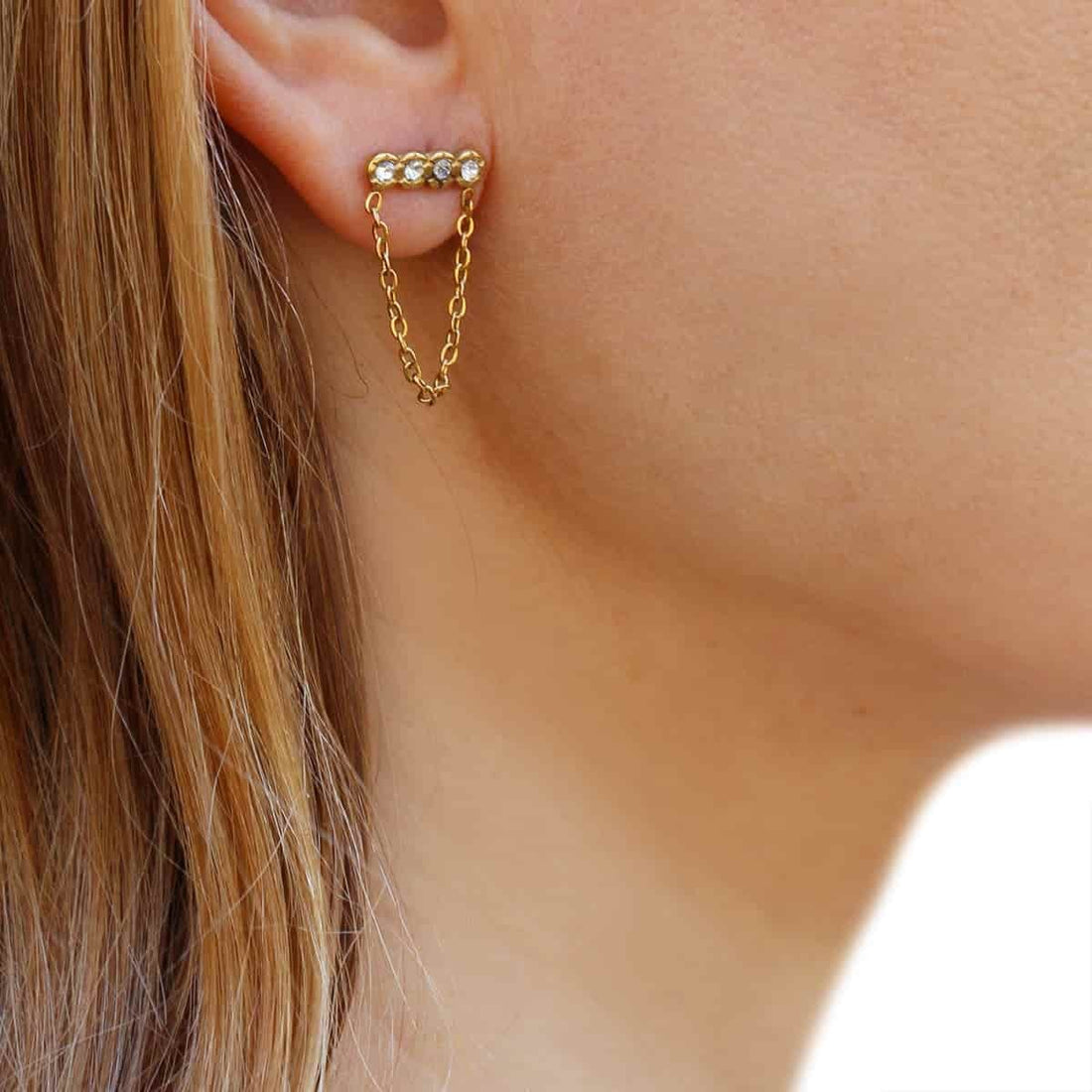 Pendientes Mila Dorado Anartxy