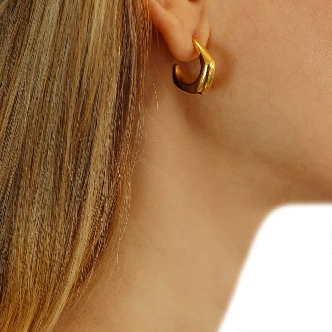 Pendientes Casandra Dorado Anartxy