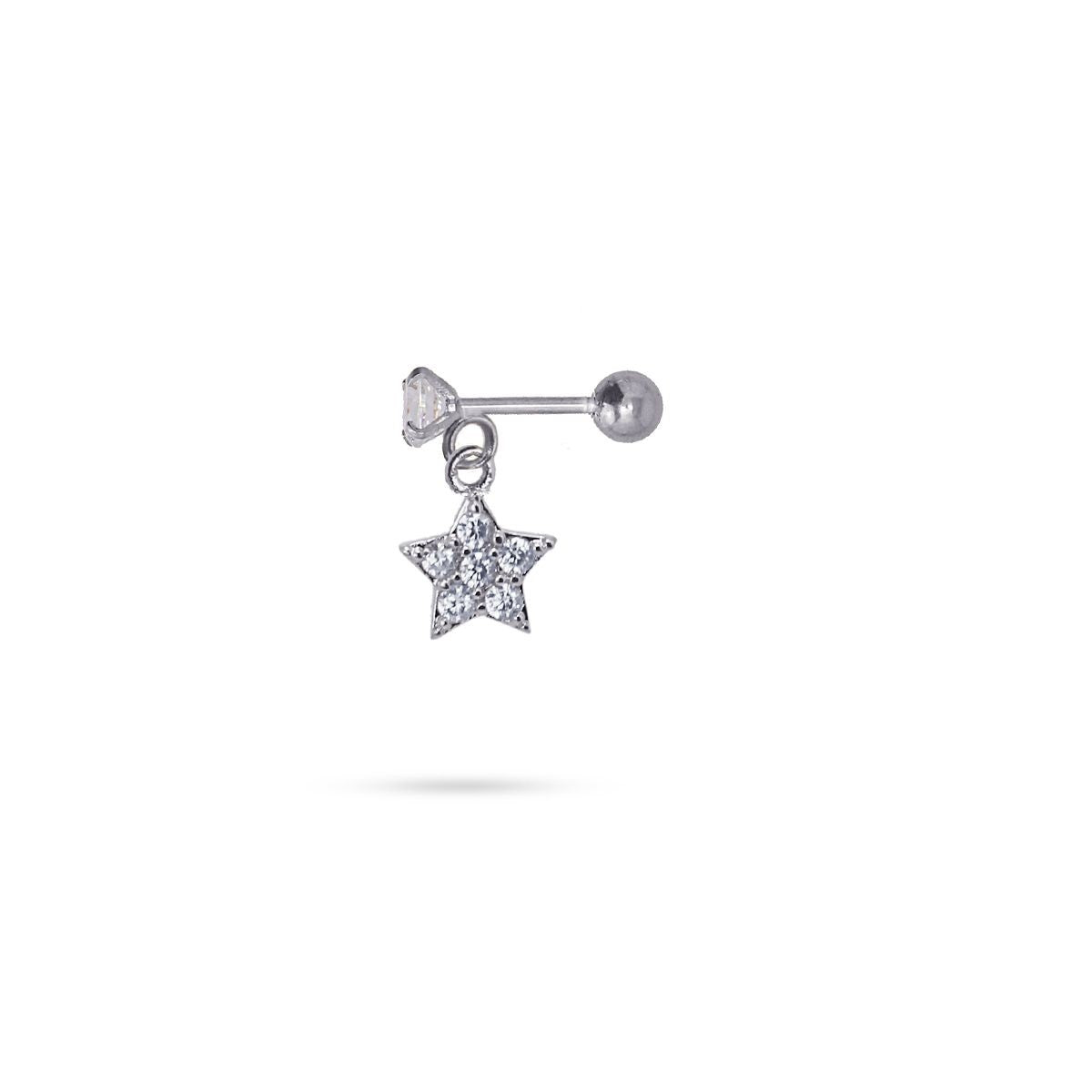 Piercing Mara Plateado C Anartxy