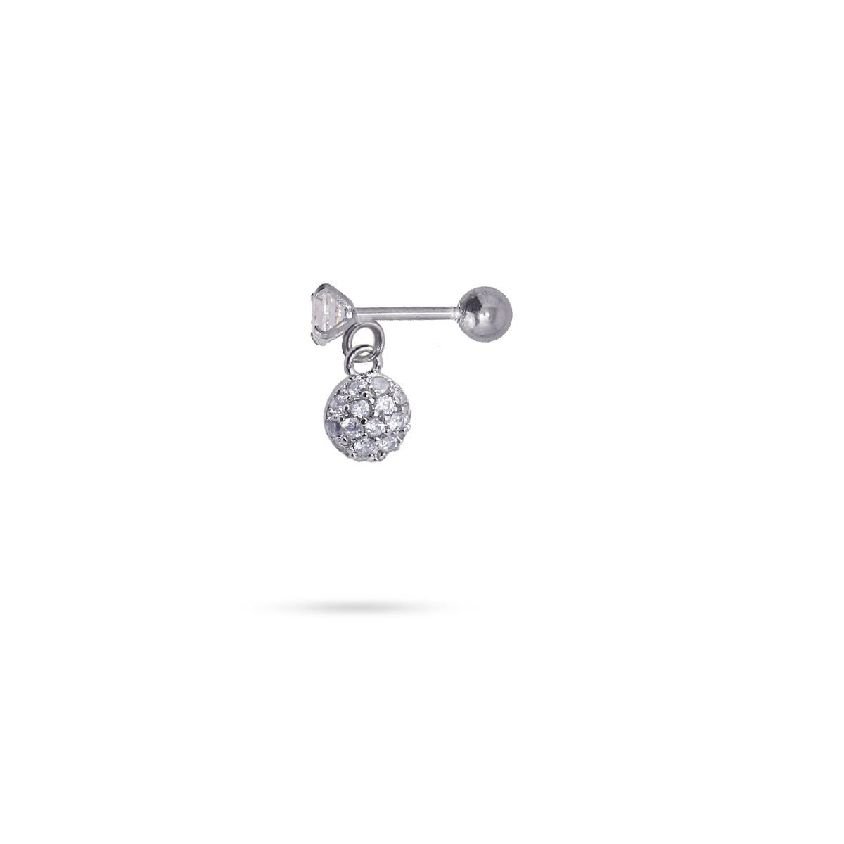Piercing Mara Plateado E Anartxy