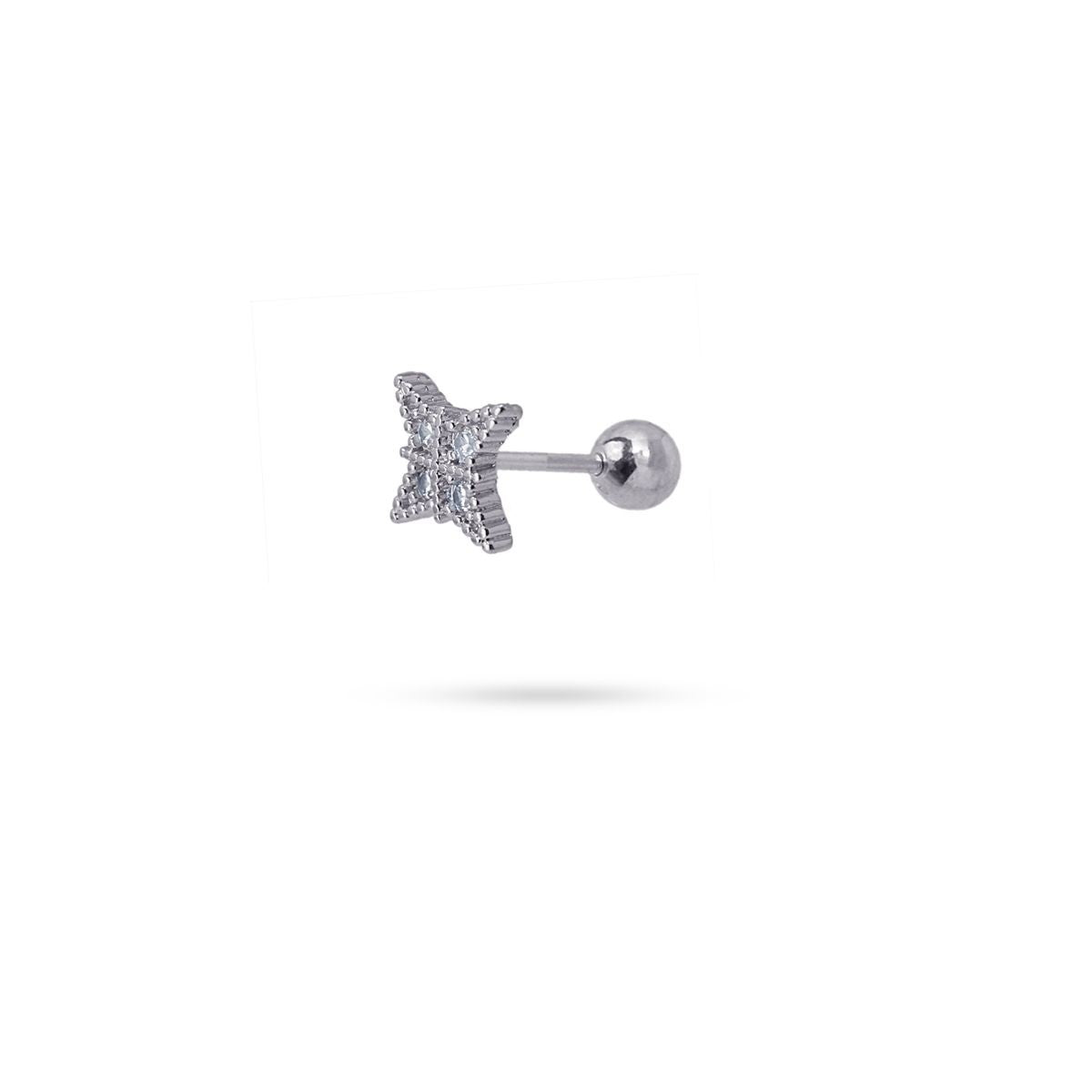 Piercing Cloe Plateado E Anartxy
