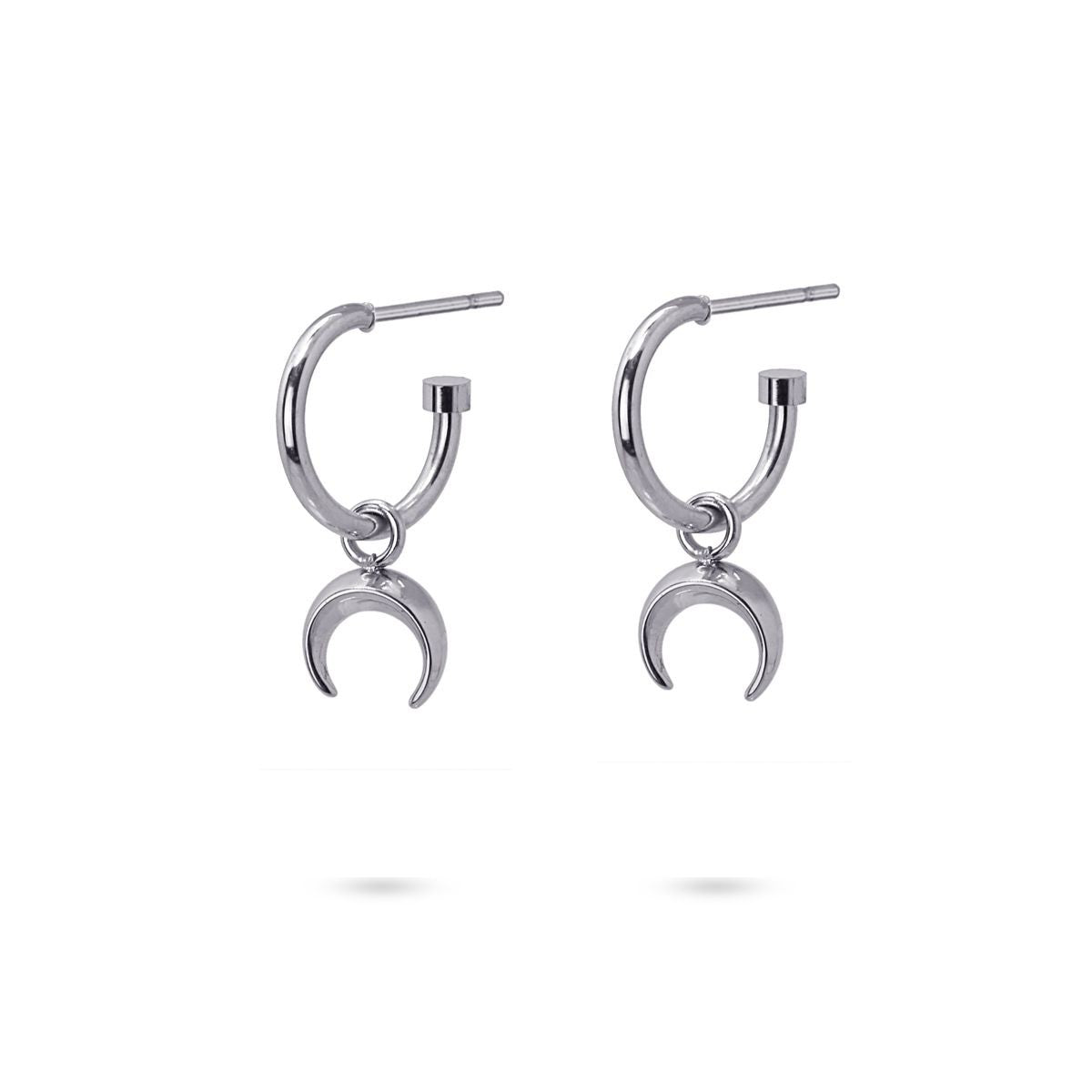 Mini aros Manuela Plateado D Anartxy