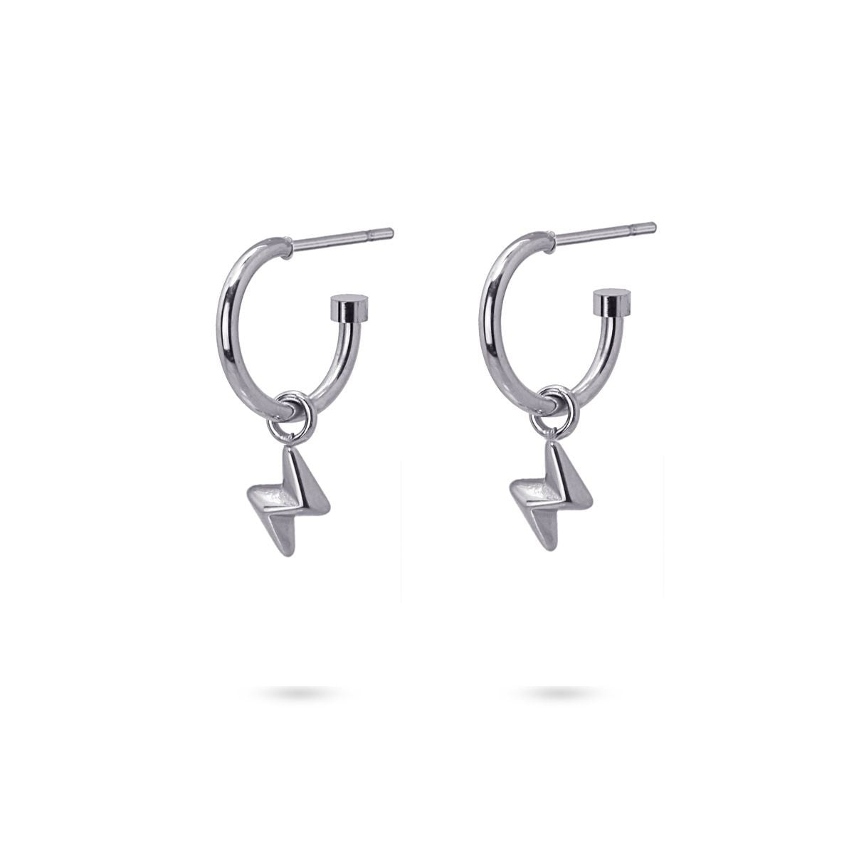 Mini aros Manuela Plateado F Anartxy