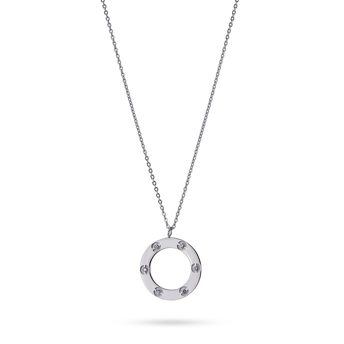 Collar Lola Plateado Anartxy