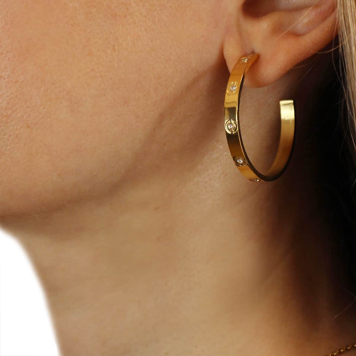 Aros Lola Dorado Anartxy