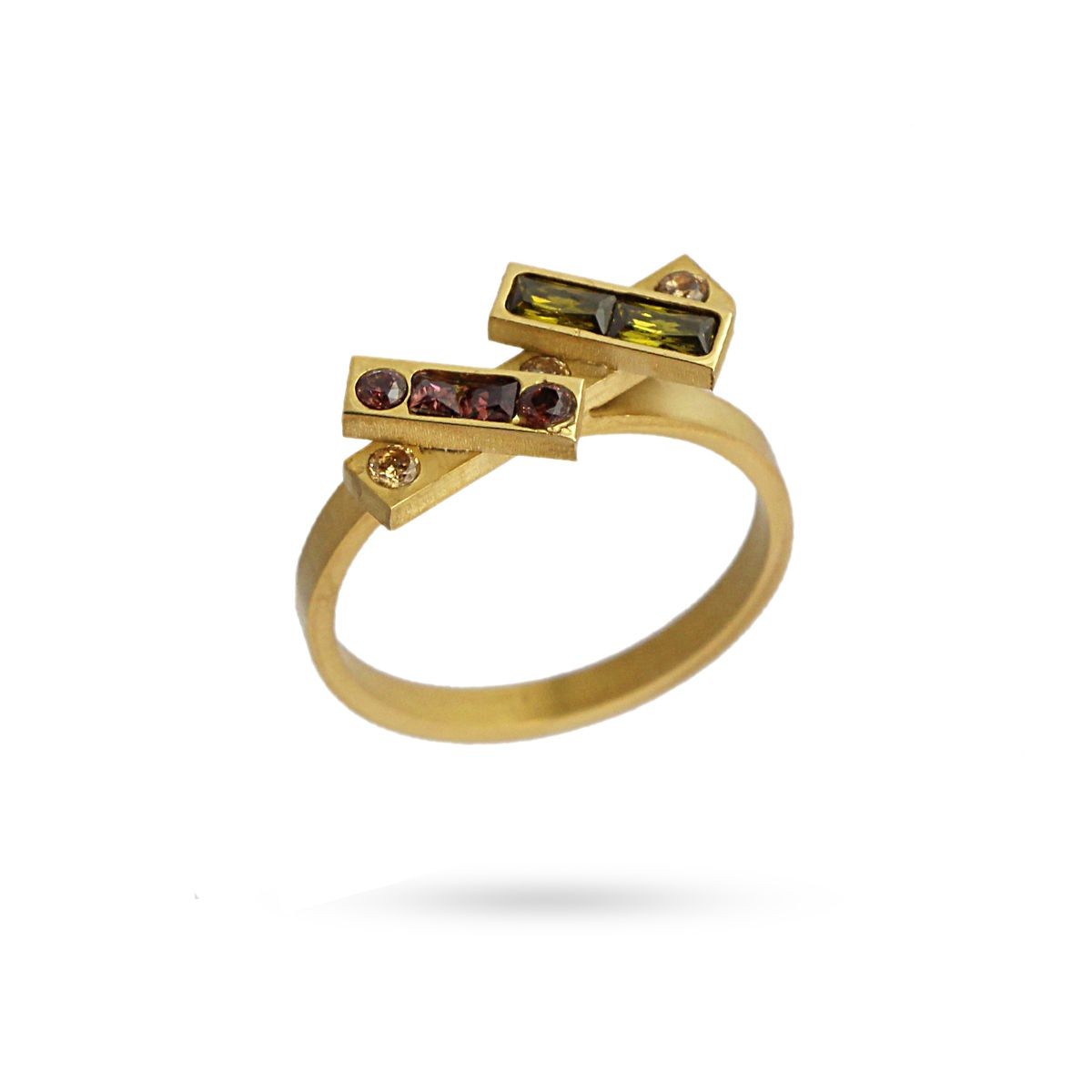 Anillo Altair 14 7 Dorado Anartxy