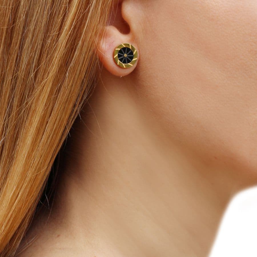 Pendientes Teleno Dorado Anartxy