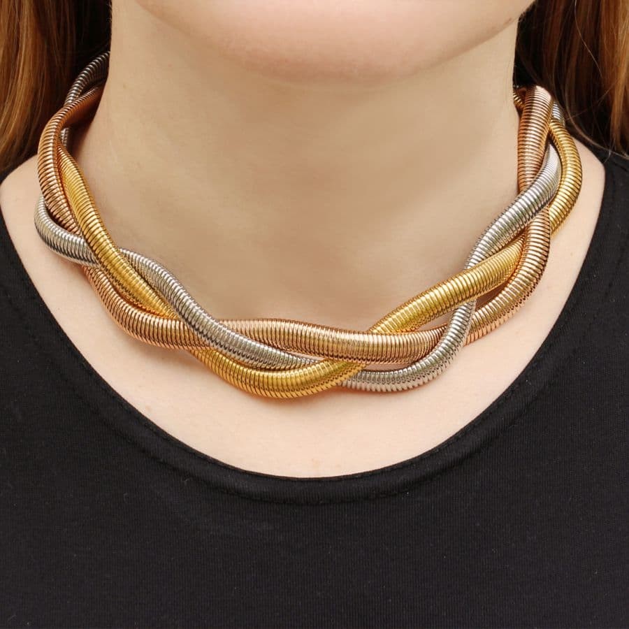 Collar tubular BCO551 mujer