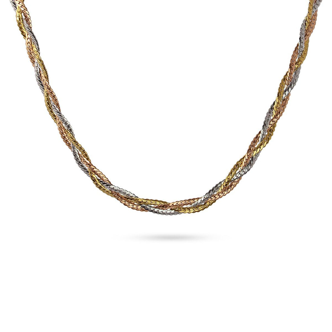 Collar Teide Oro Rosa Anartxy