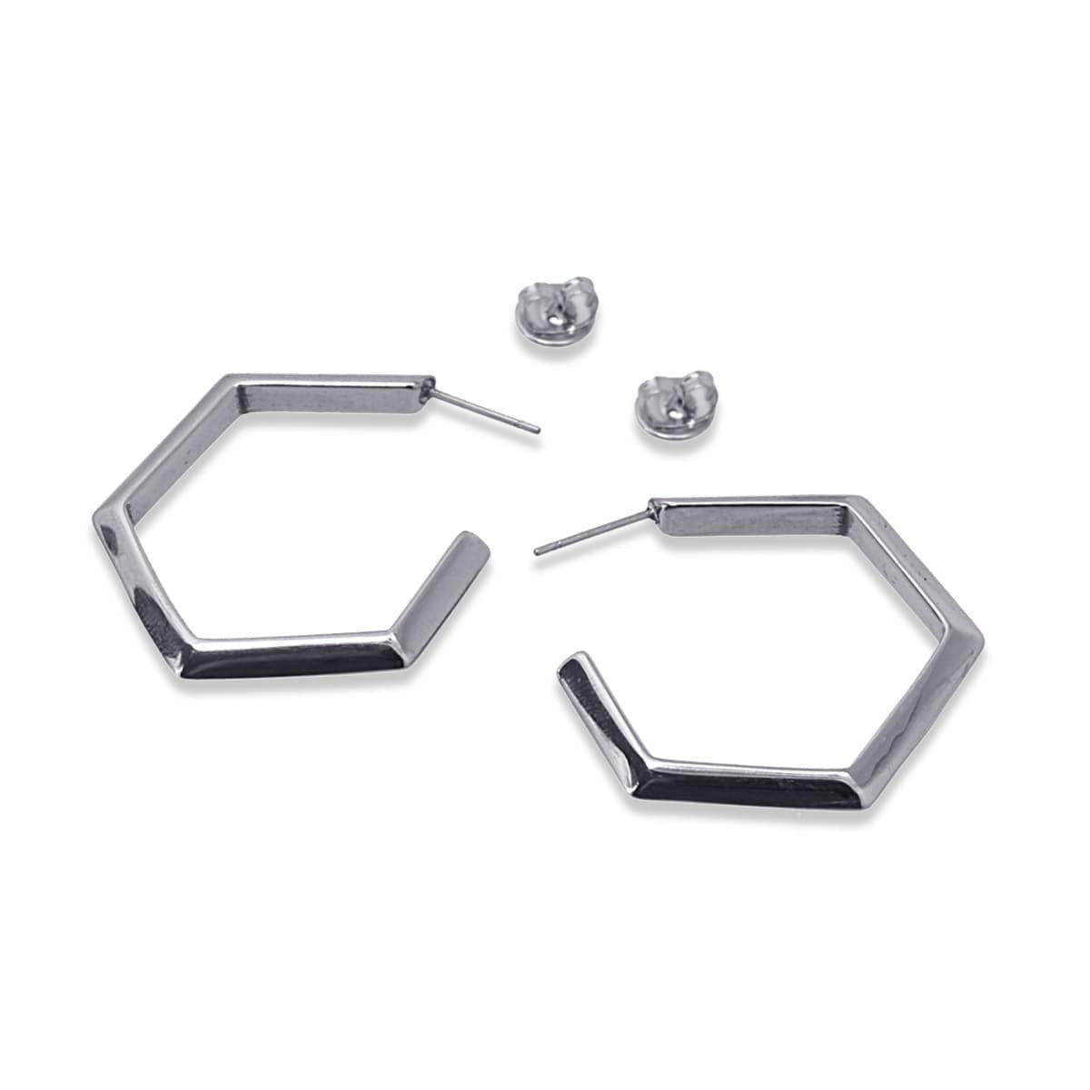 Pendientes Emma Plateado Anartxy