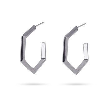 Pendientes Emma Plateado Anartxy