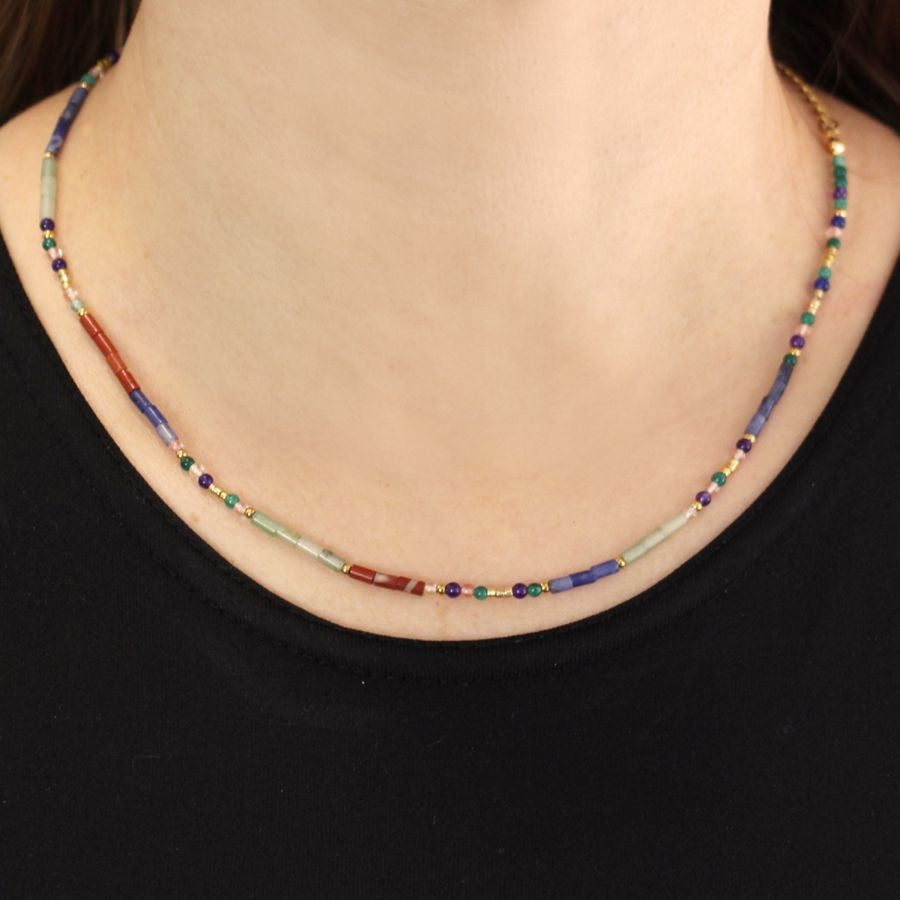 Collar Tajo Azul Anartxy