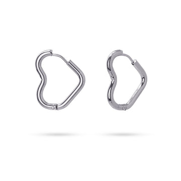 Aros Zuriñe Plateado Anartxy
