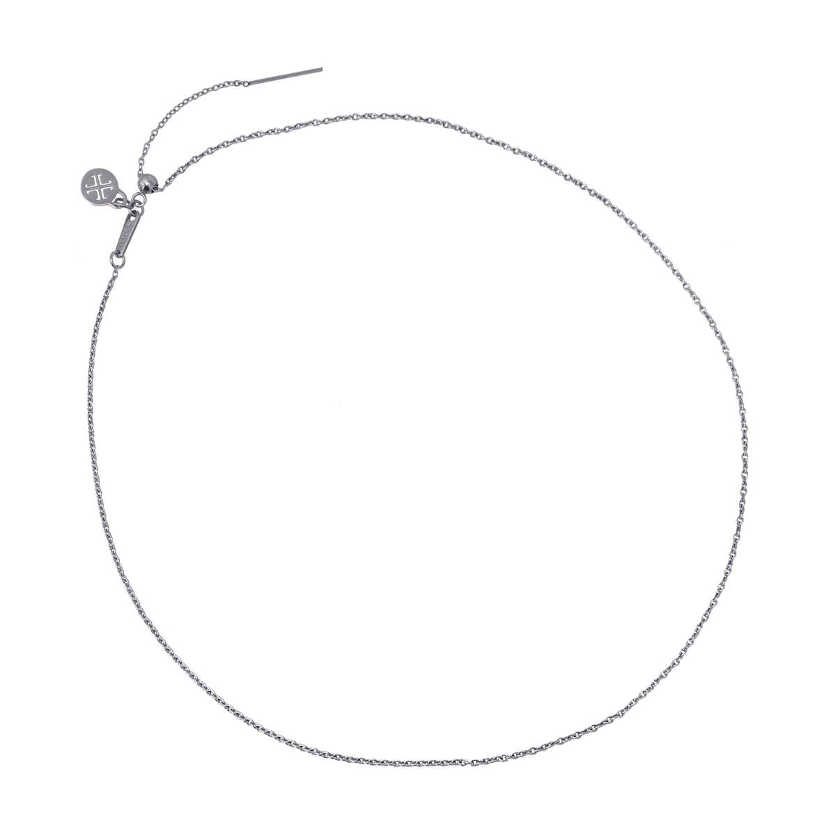 Collar Ajustable Plateado Anartxy