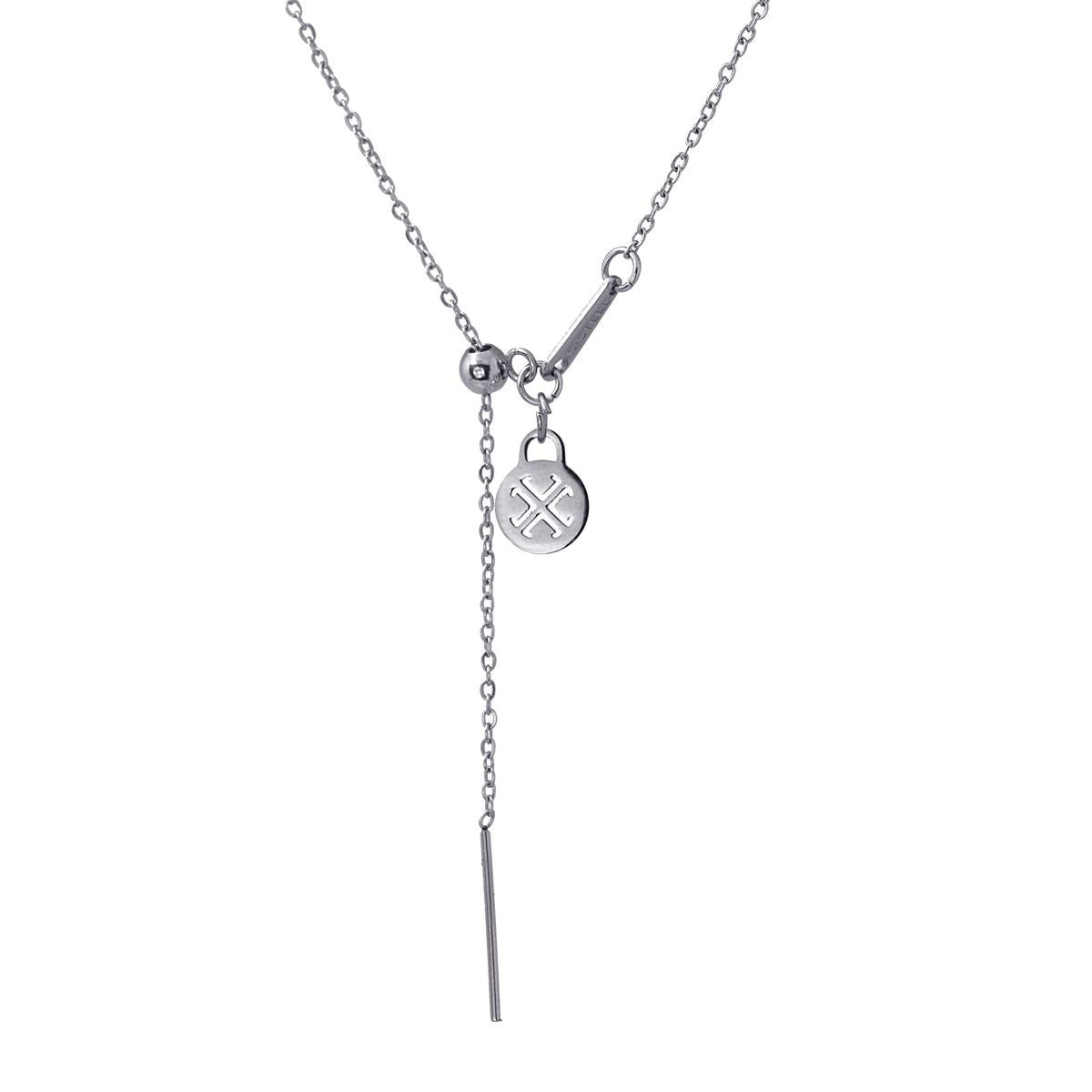 Collar Ajustable Plateado Anartxy