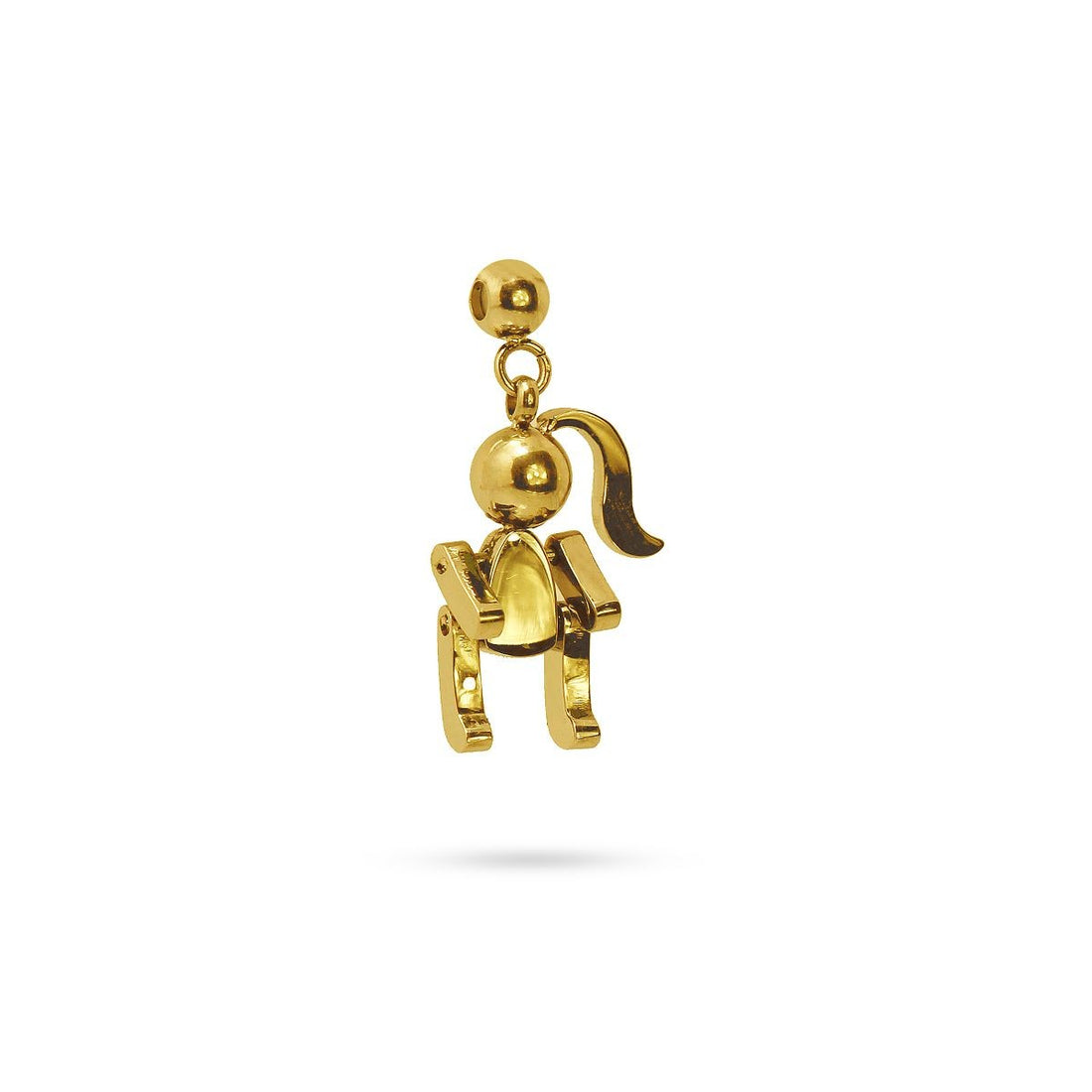 Colgante Chica Dorado L Anartxy