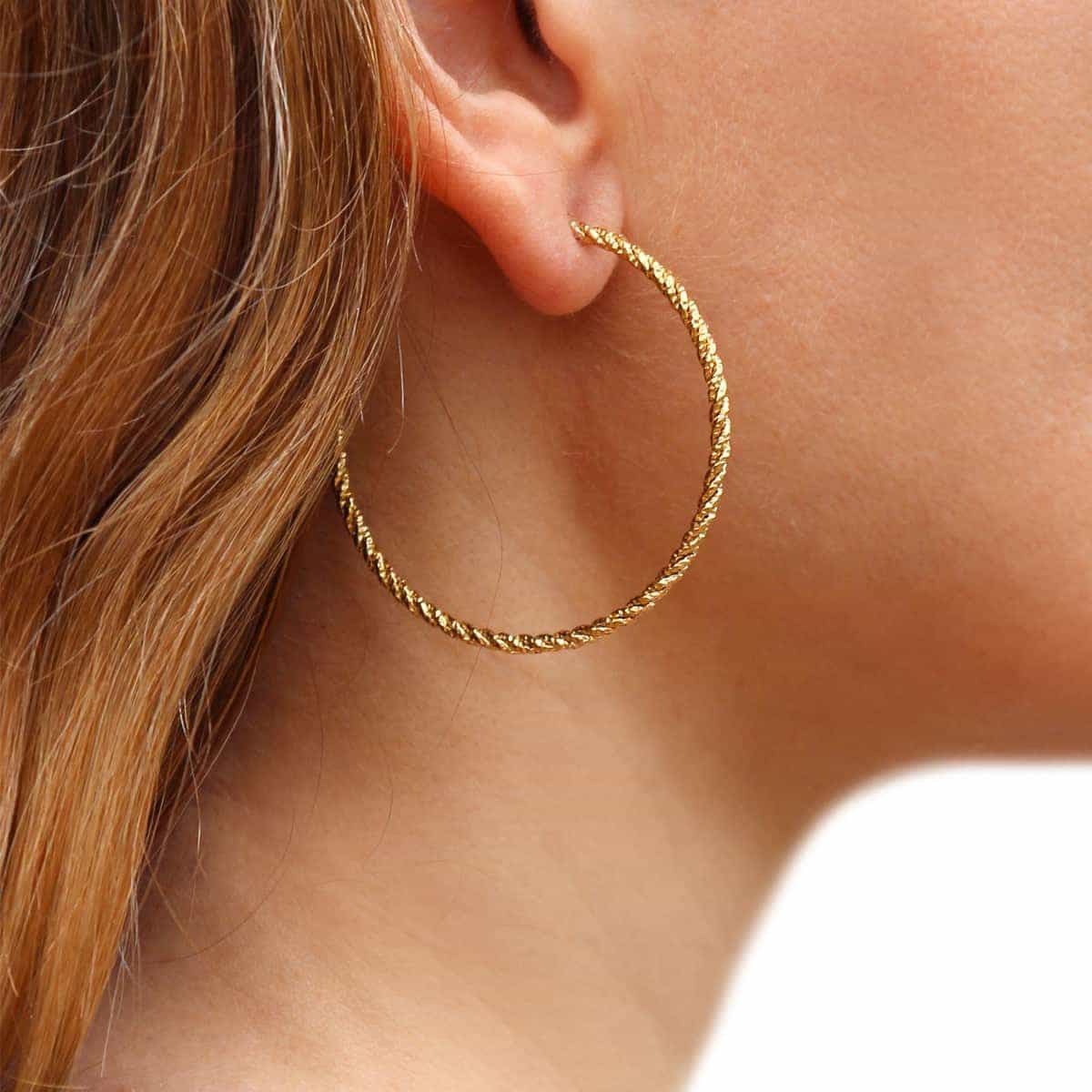 Aros Cuerda Dorado Anartxy