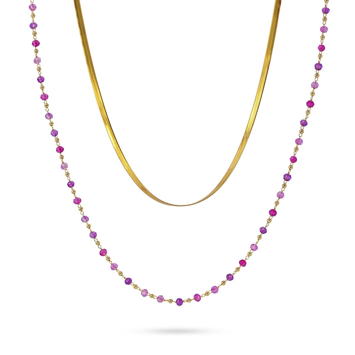 Collar largo Humber Rosa Anartxy