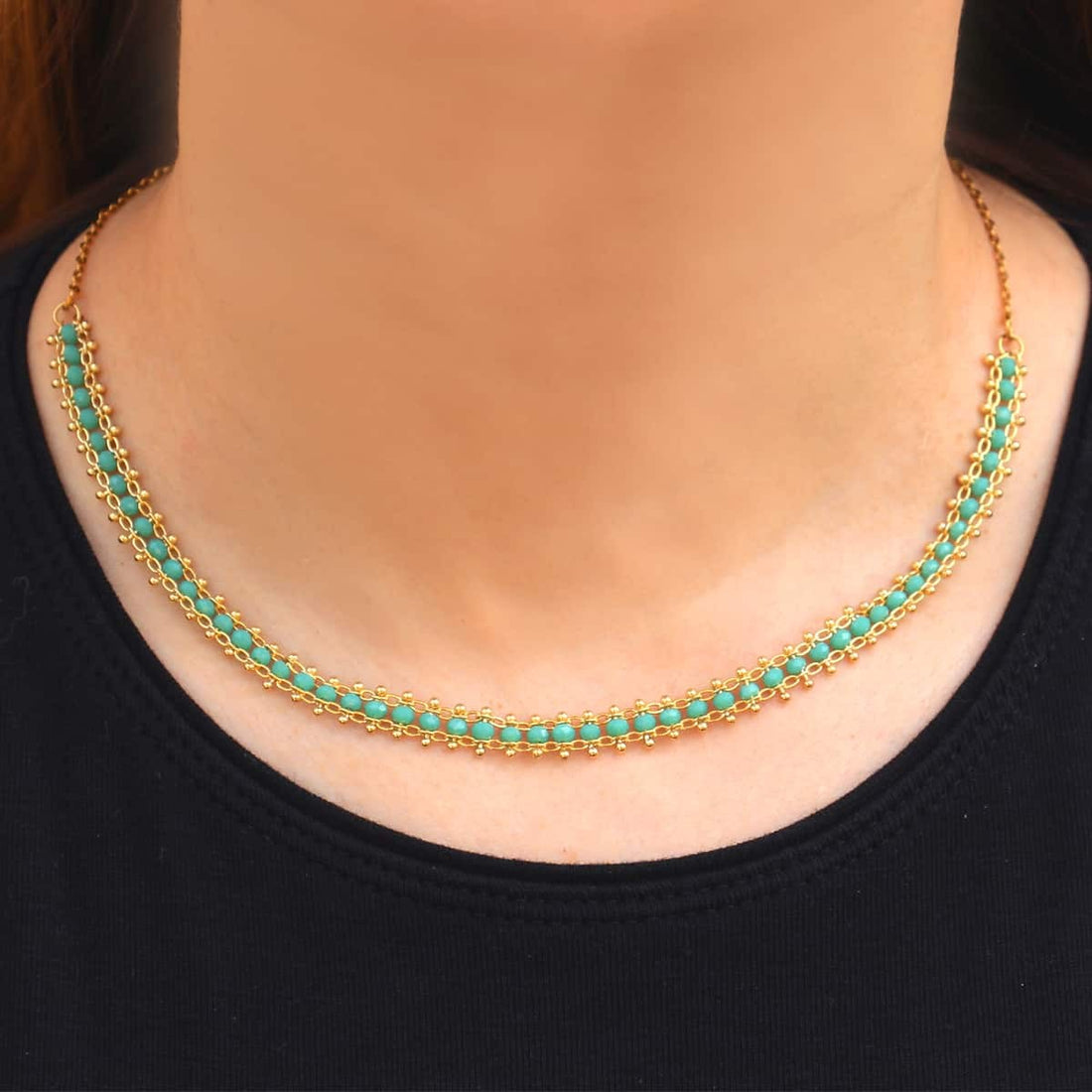 Collar Timor Verde Anartxy