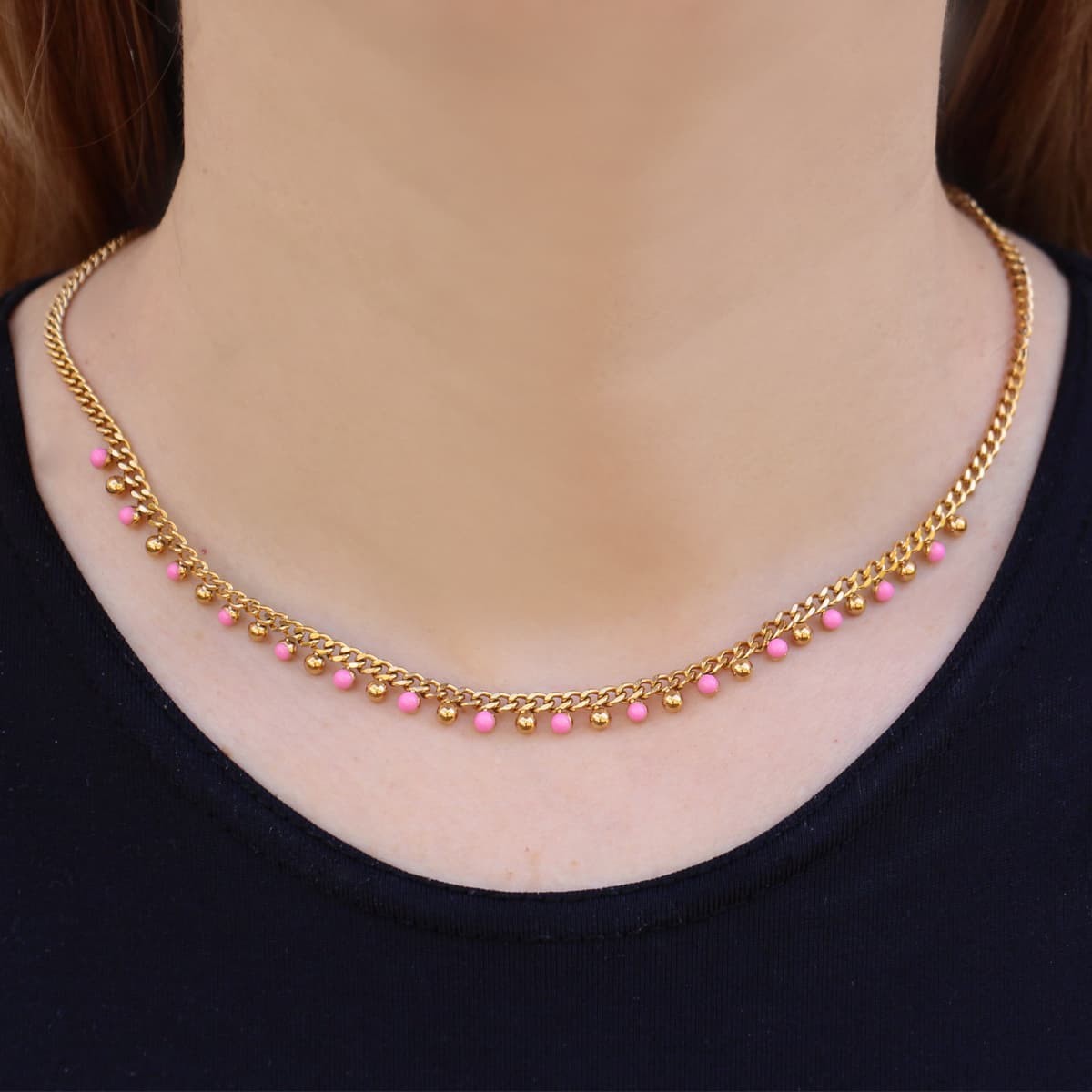 Collar Garda Rosa Anartxy
