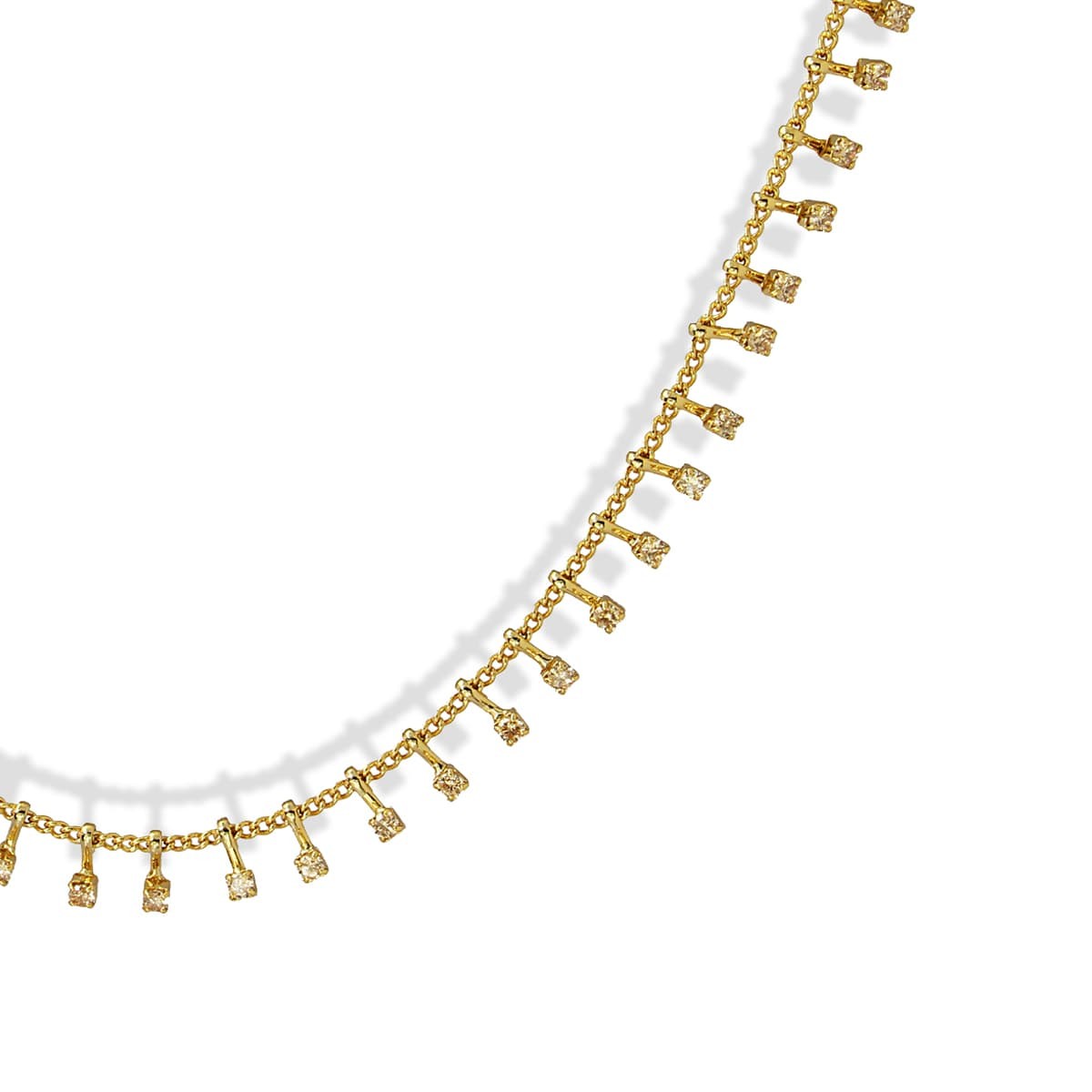 Collar circonitas BCO629  champagne