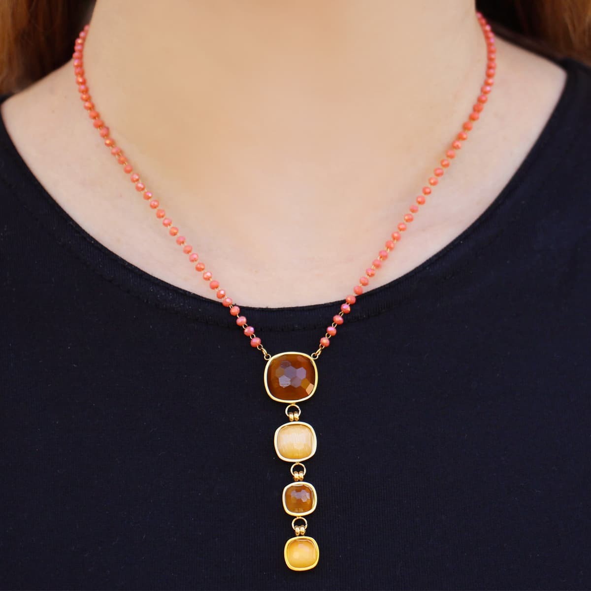 Vanda Orchid Necklace