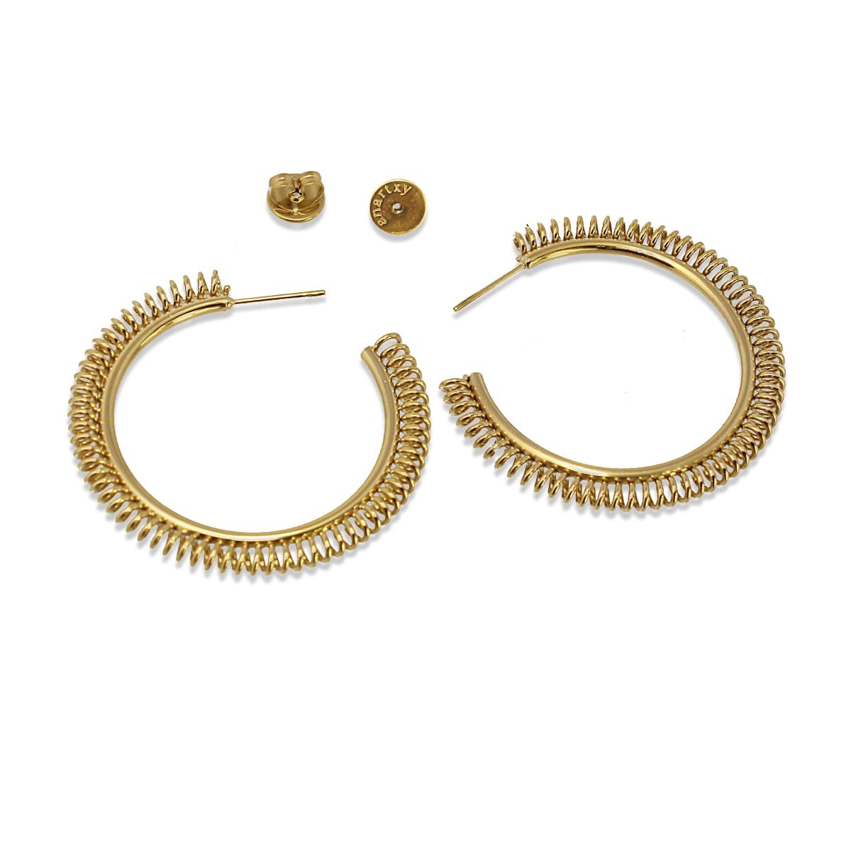 Aros Luz Dorado Anartxy