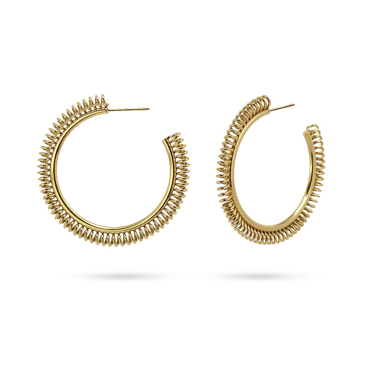 Aros Luz Dorado Anartxy