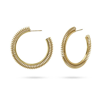 Aros Luz Dorado Anartxy