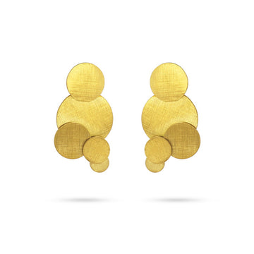 Pendientes Roma Dorado Anartxy