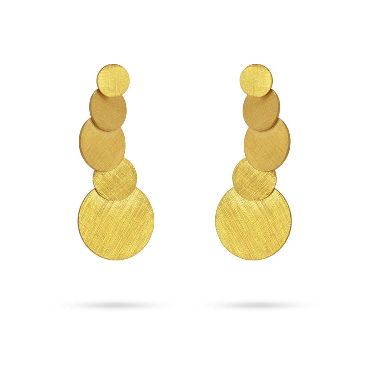 Pendientes Viena Dorado Anartxy