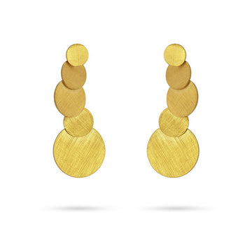 Pendientes Viena Dorado Anartxy