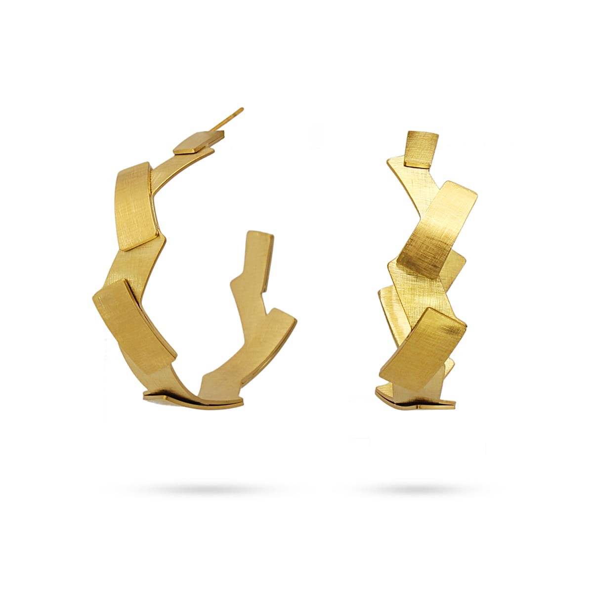 Pendientes Barcelona Dorado Anartxy