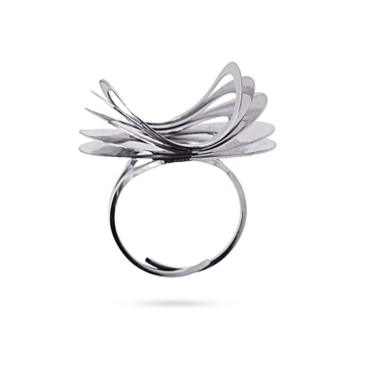 Anillo París Plateado 14 7 Anartxy