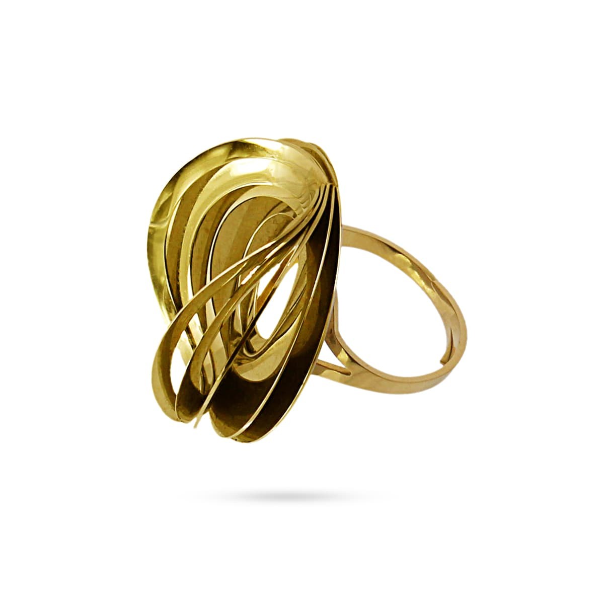 Anillo París Dorado 14 7 Anartxy