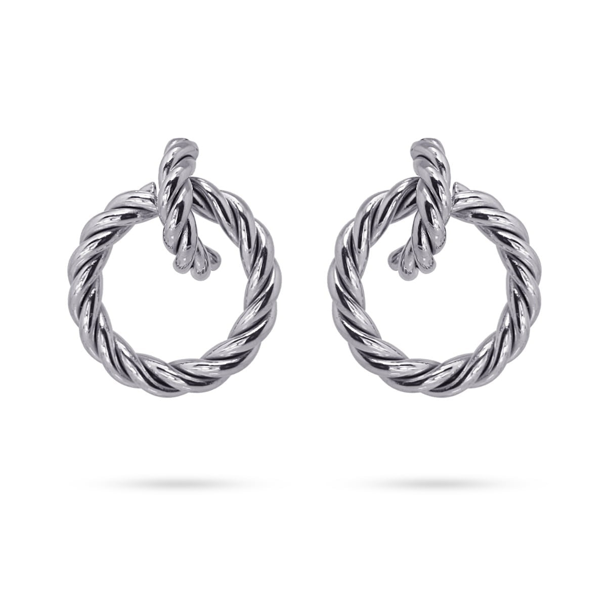 Pendientes Irish Plateado Anartxy