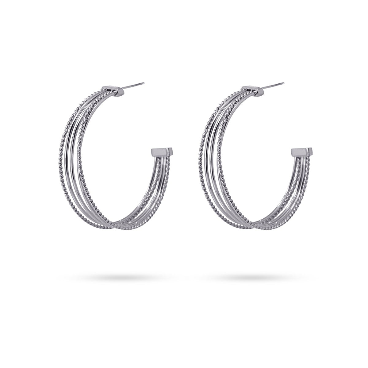 Aros Harper Plateado Anartxy