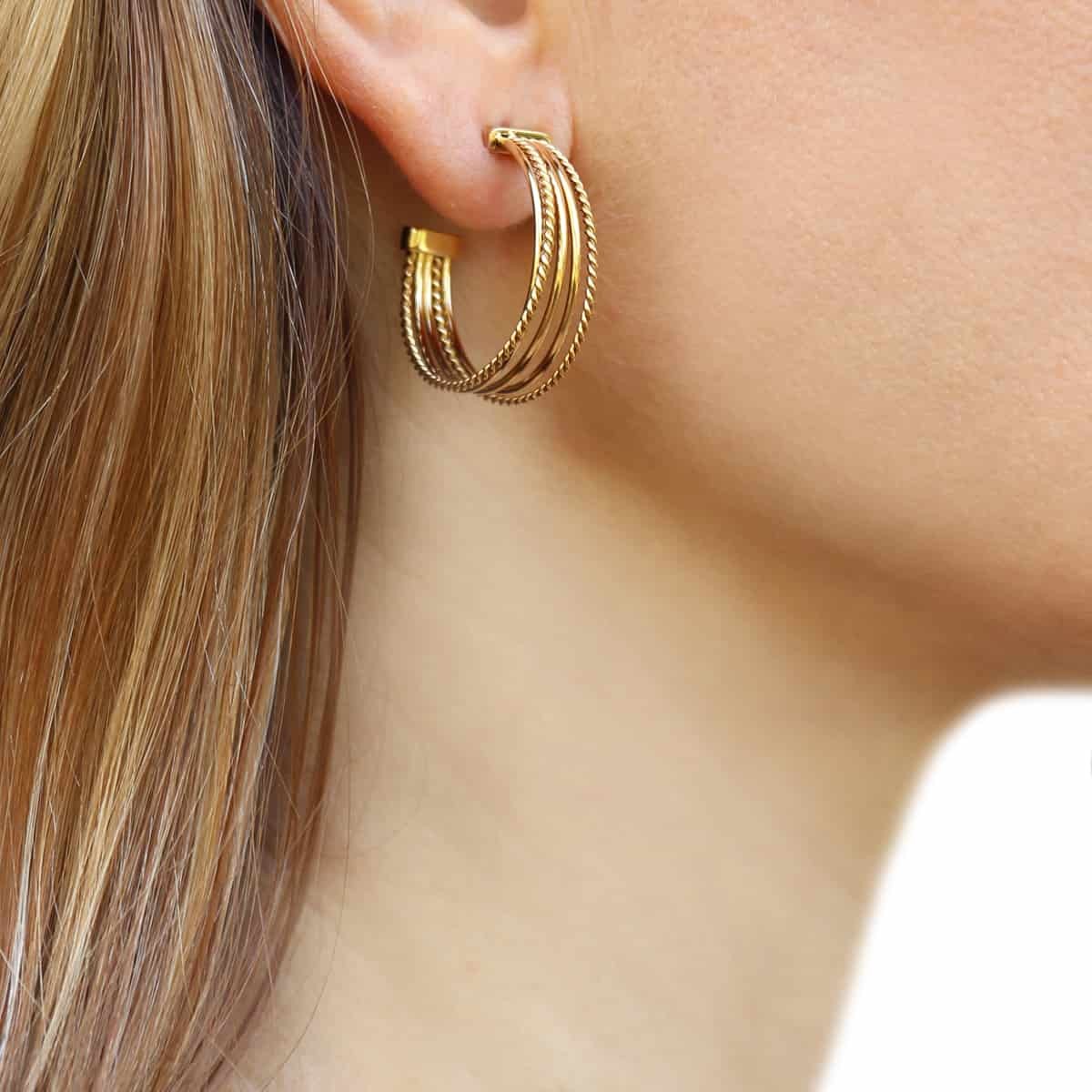 Aros Harmony Dorado Anartxy
