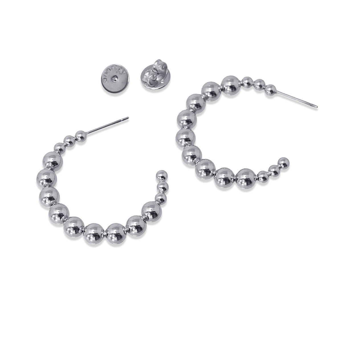Aros Ferna Plateado Anartxy