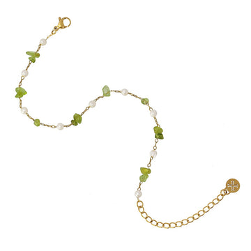 Tobillera Vidrier Verde Anartxy